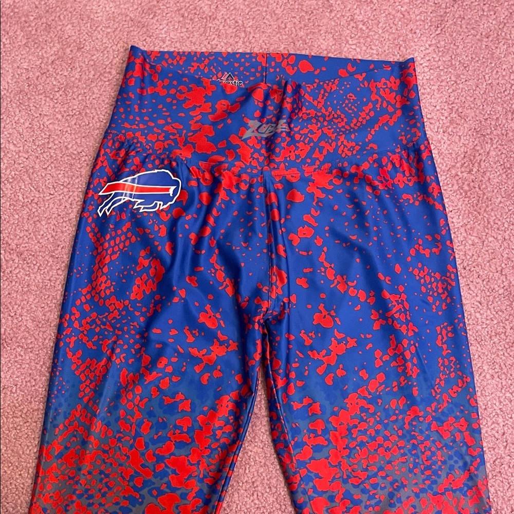 BUFFALO BILLS SNAKESKIN ZUBAZ BRANDED LEGGINGS